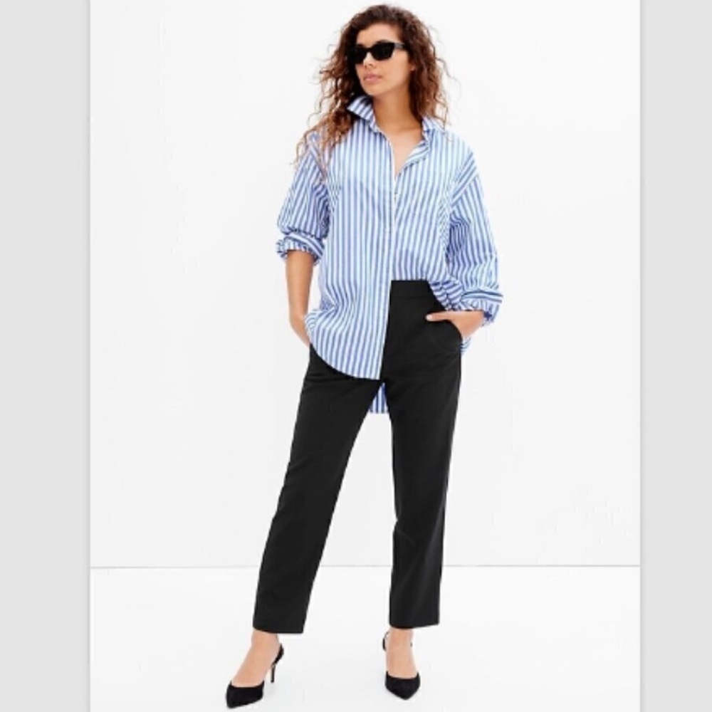 NEW! GAP Black Crepe Easy Pant - Size LARGE 🩷